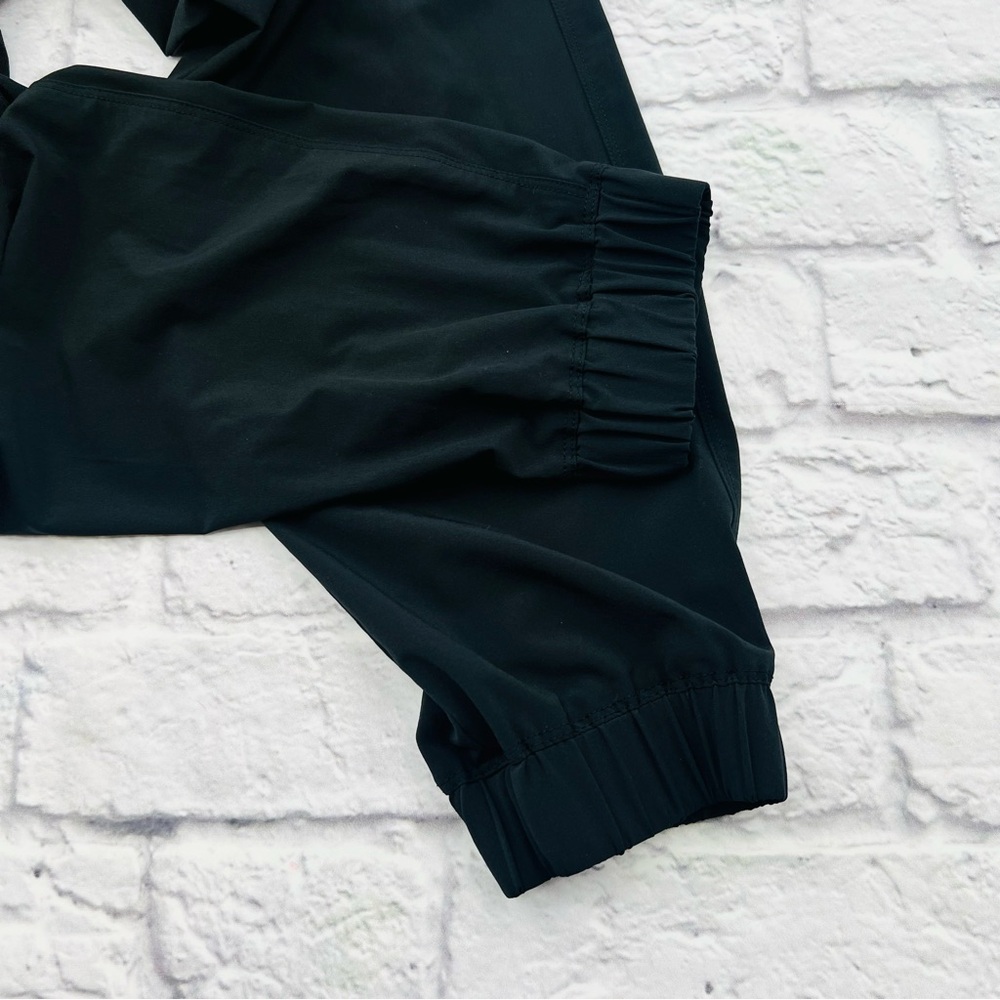 Banana Republic Factory Jumpsuit Womans Size 6 Classic Black Sleeveless Jogger - Picture 6 of 12